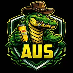 Team Australia - Crocs logo